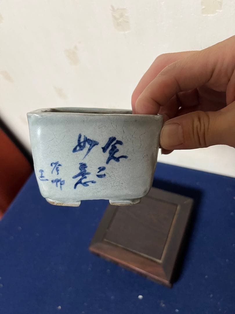 すぬ367 盆栽　盆栽鉢　植木鉢　和鉢　東福寺