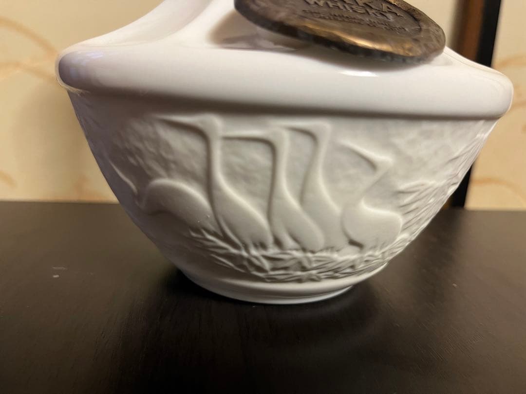 【激レア】ニッカ鶴 陶器ボトル