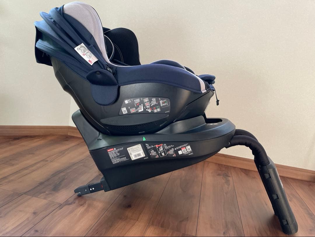 エールベベ クルット3i グランス 新生児 回転式 ISOFIX