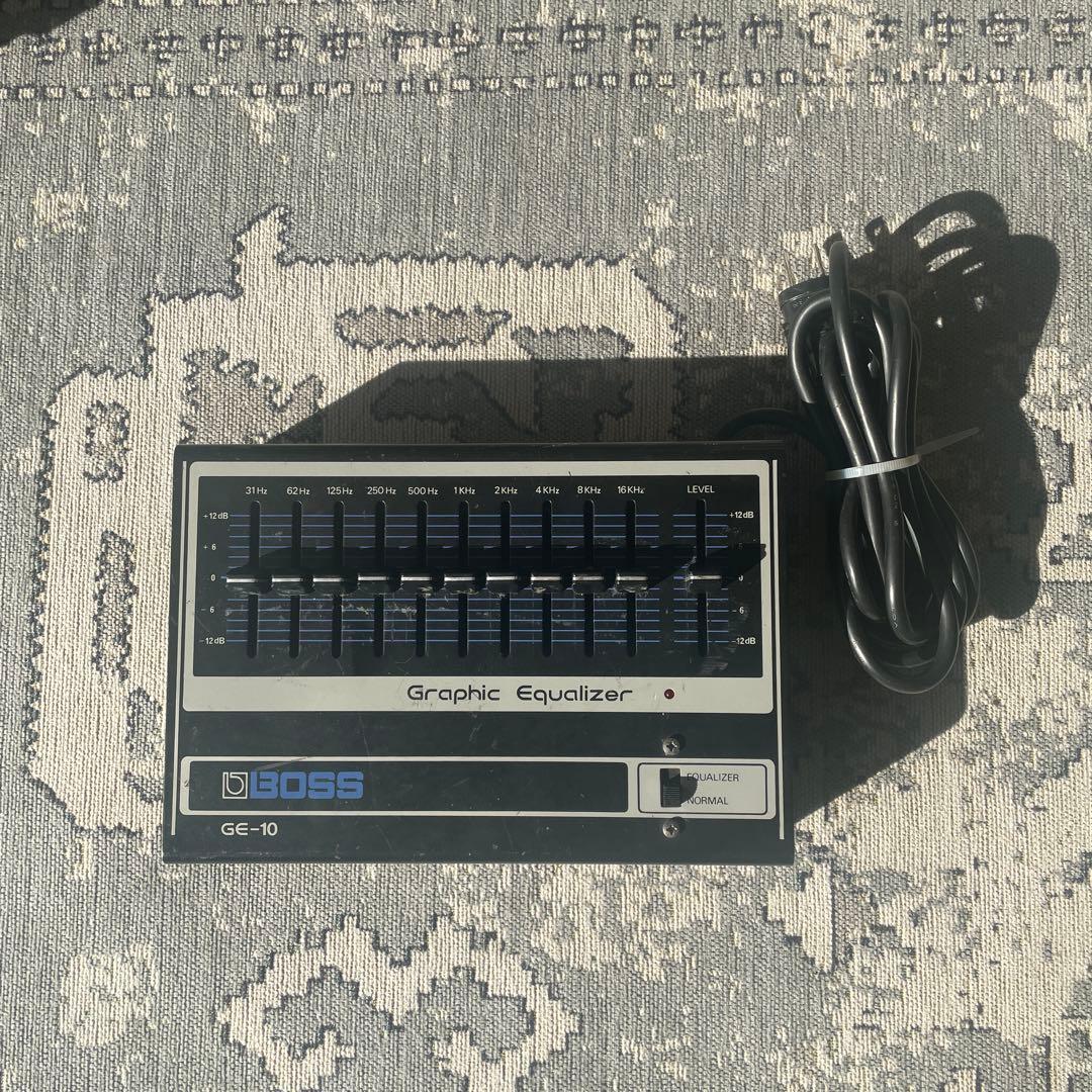 BOSS GE-10 グラフィックイコライザー 1981年製