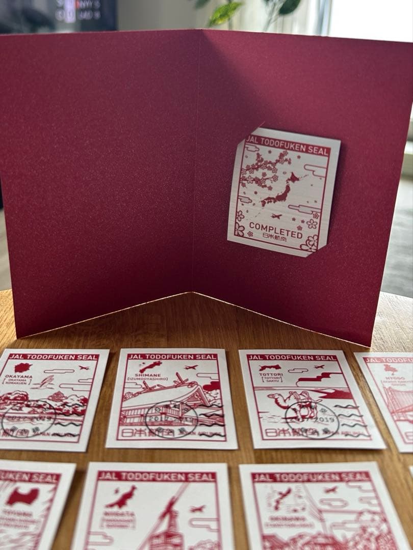 ※非売品※JAL 都道府県シールコンプリートセット