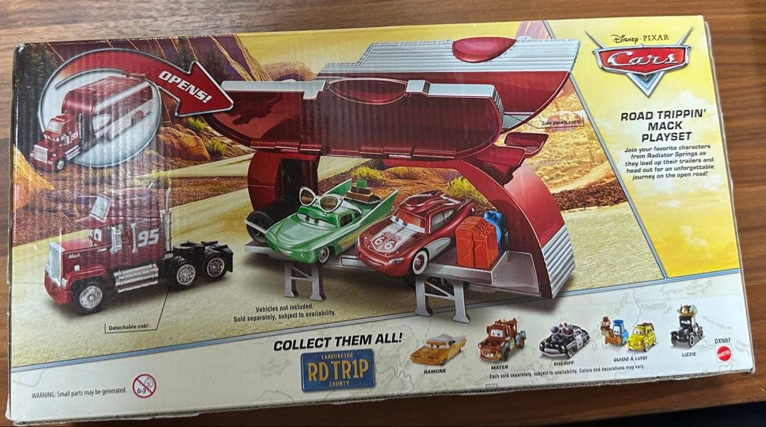 カーズ マテル ROAD TRIPPIN MACK ロードトリップ ミニカー