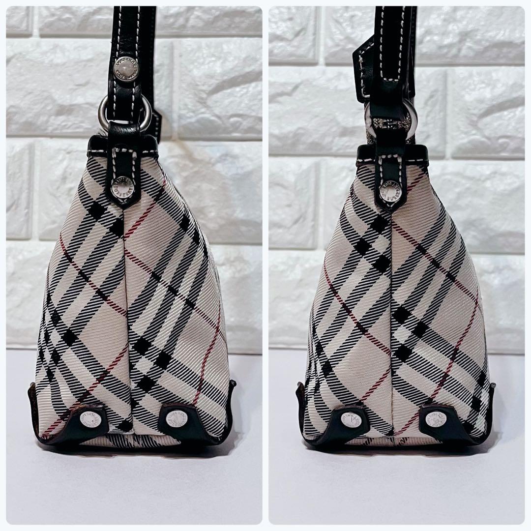 【希少 美品】バーバリーブルーレーベル ノバチェック 2way ショルダーバック