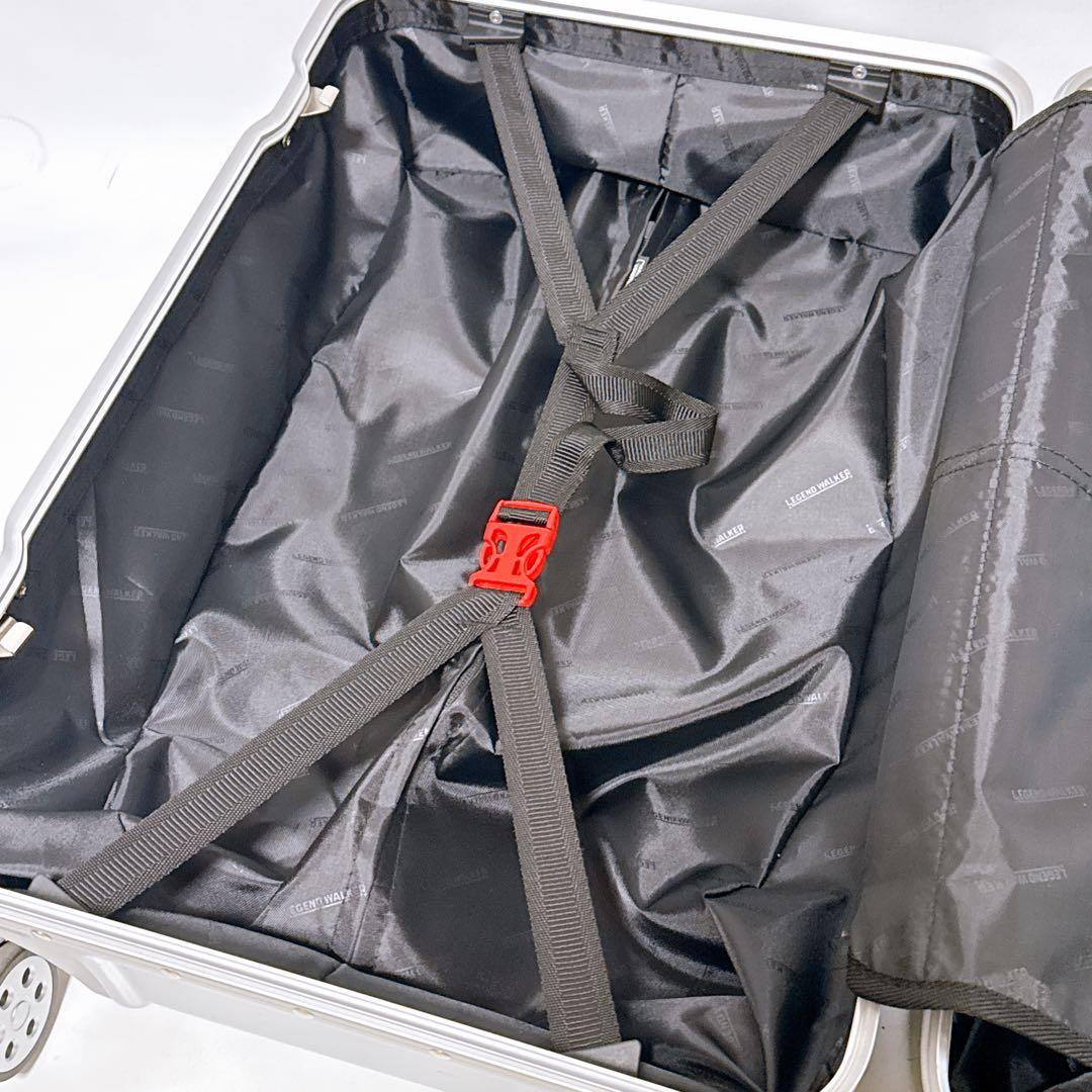 【美品】LEGEND WALKER キャリーバッグ GRACE マットシルバー