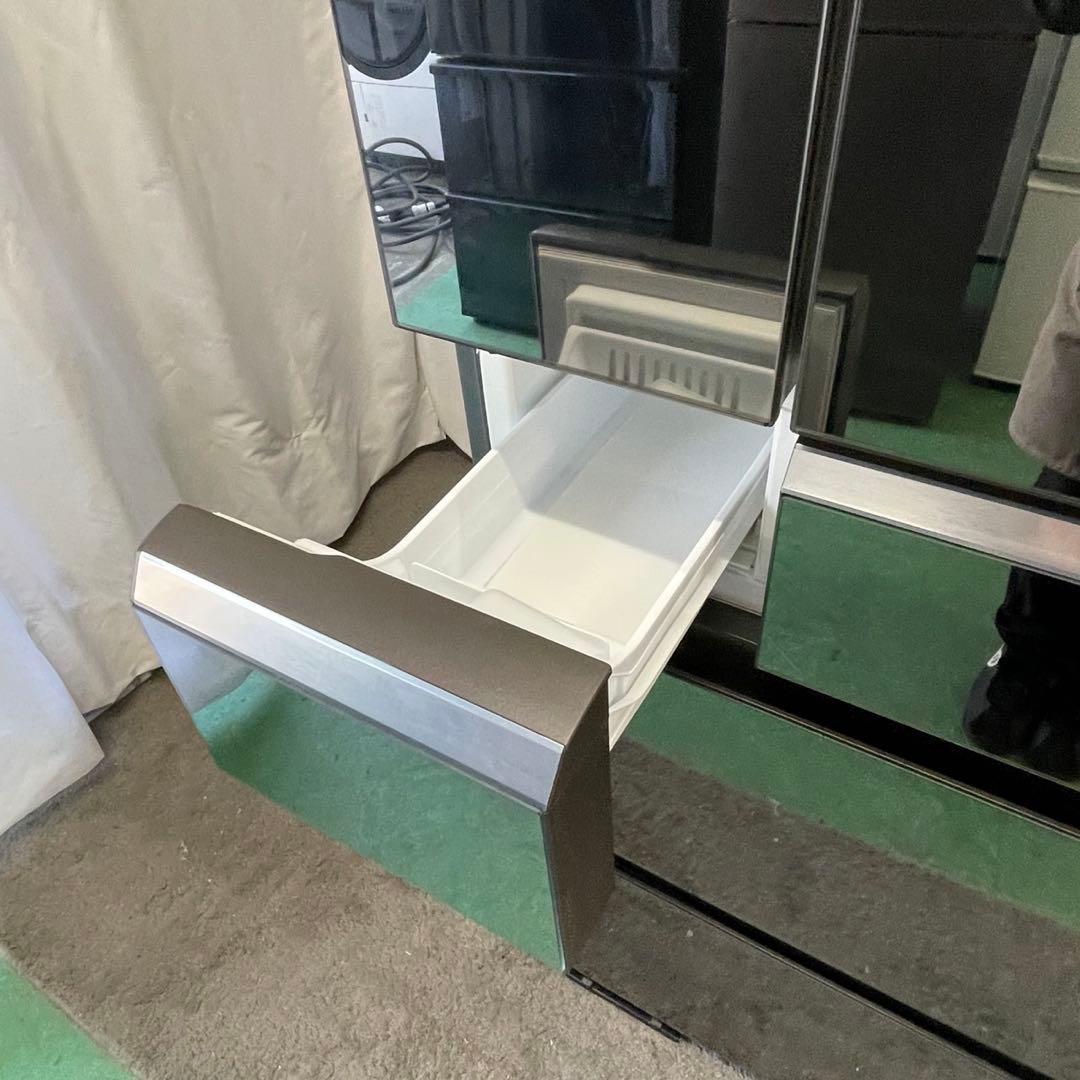 460⭕️冷蔵庫　パナソニック　500-600ℓ級　両開き　設置無料　黒　安い