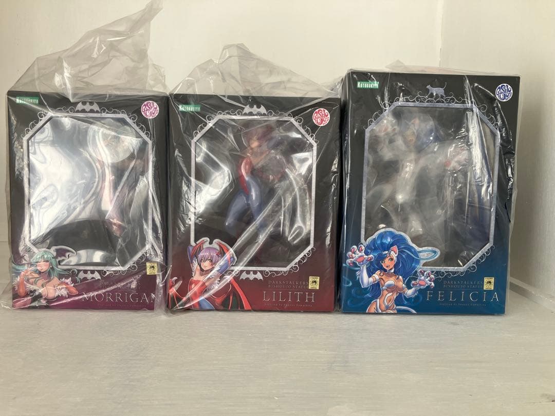 コトブキヤ 美少女シリーズ モリガン リリス フェリシア　 山下しゅんや 新品