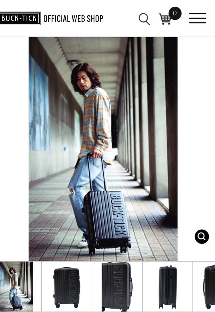 BUCK-TICK ブラックキャリーカート