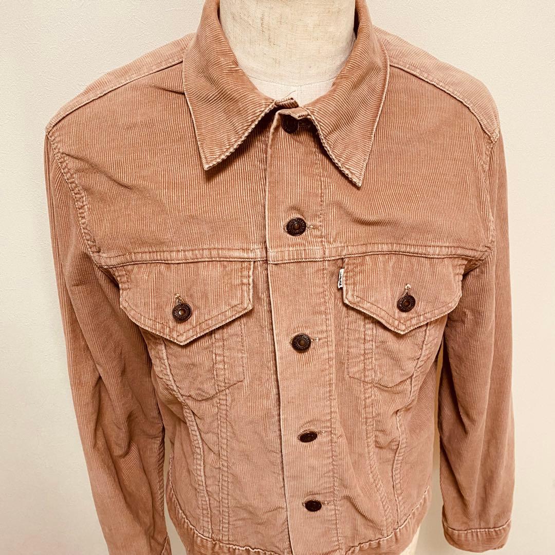 70s Levi’s 70505 42 コーデュロイ サーモンピンク
