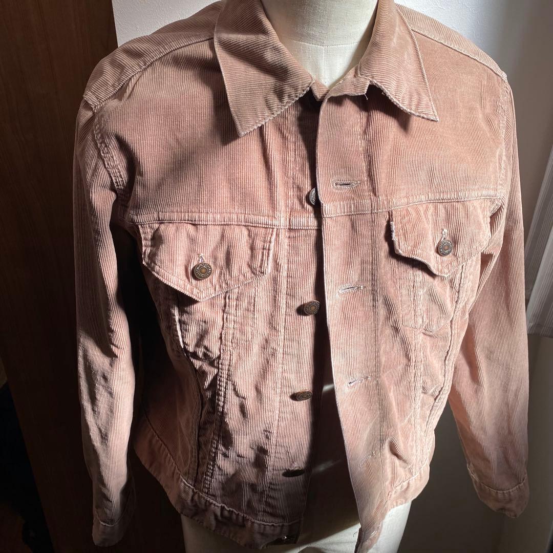 70s Levi’s 70505 42 コーデュロイ サーモンピンク