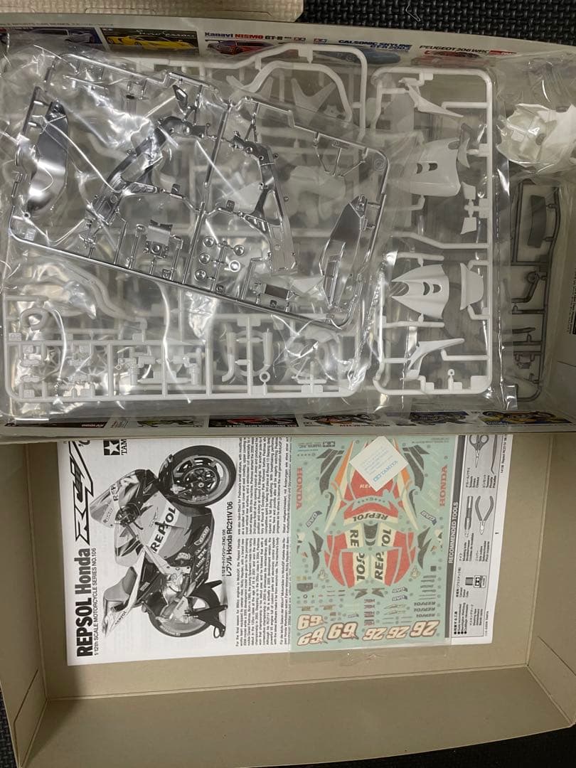 1/12 Honda RC211V '06 フロントフォークセット×3