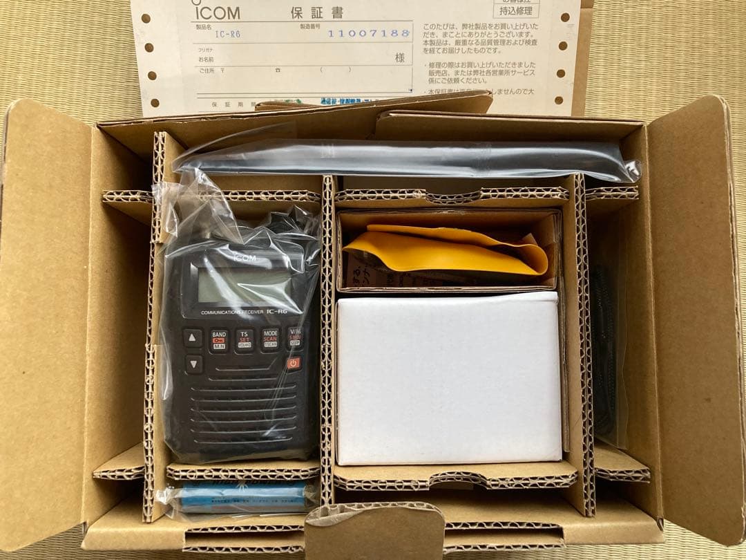 ICOM IC-R6 受信機