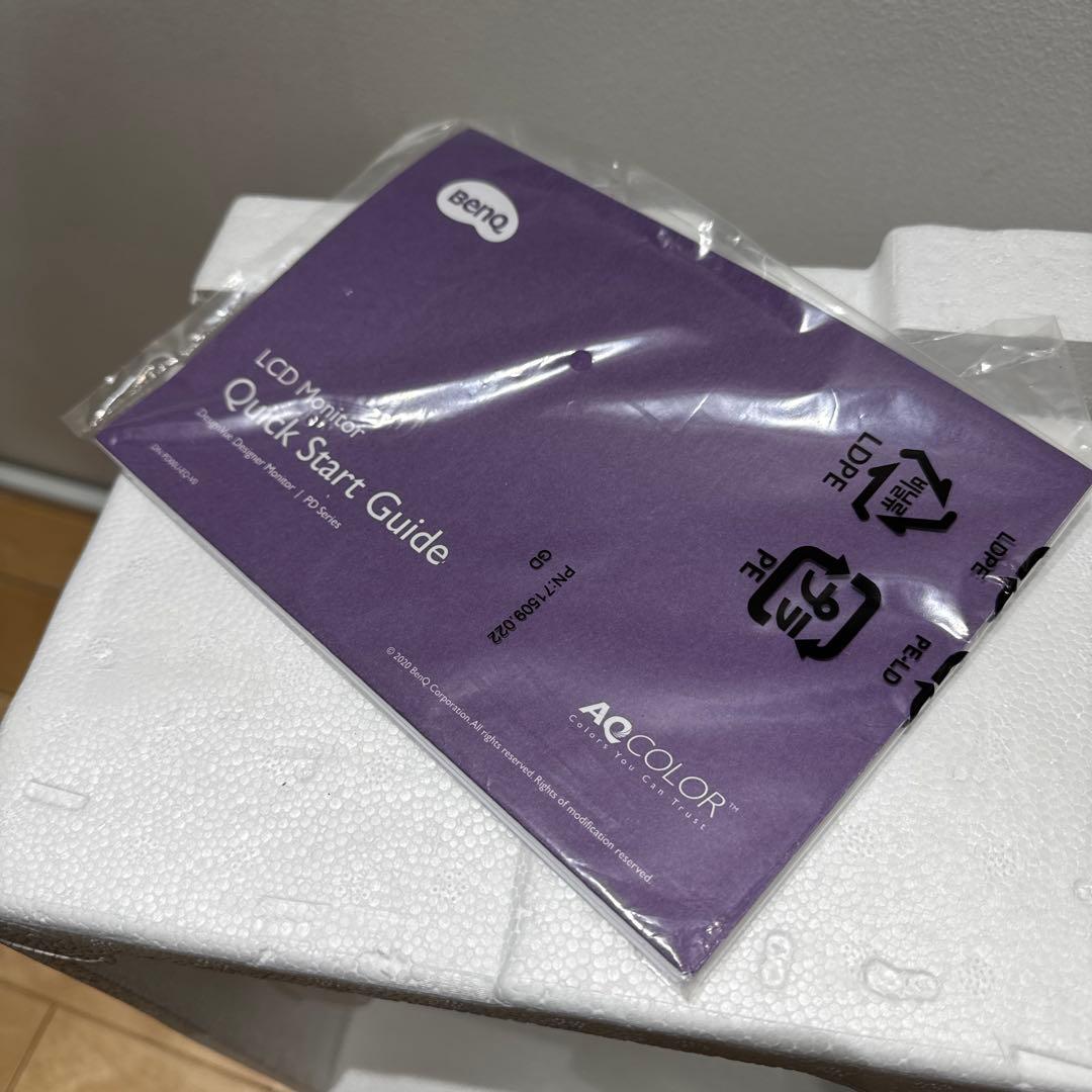 BenQ PD2700U デザイナー向けモニター 27インチ