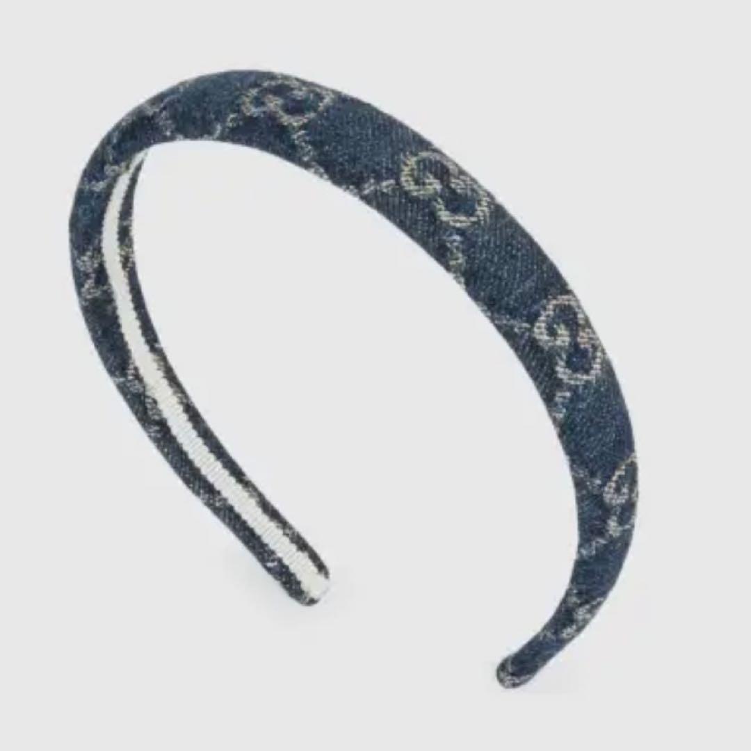 GUCCI デニムカチューシャ