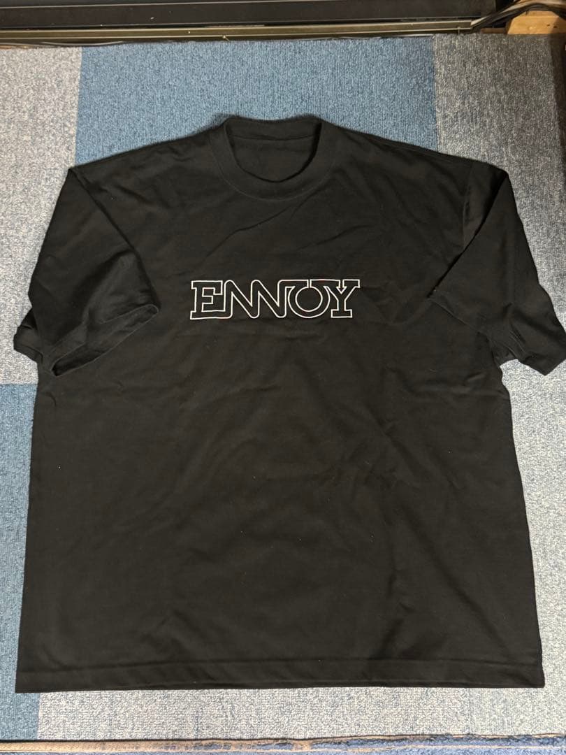 ENNOY ELECTRIC LOGO EMB T-SHIRT Lサイズ