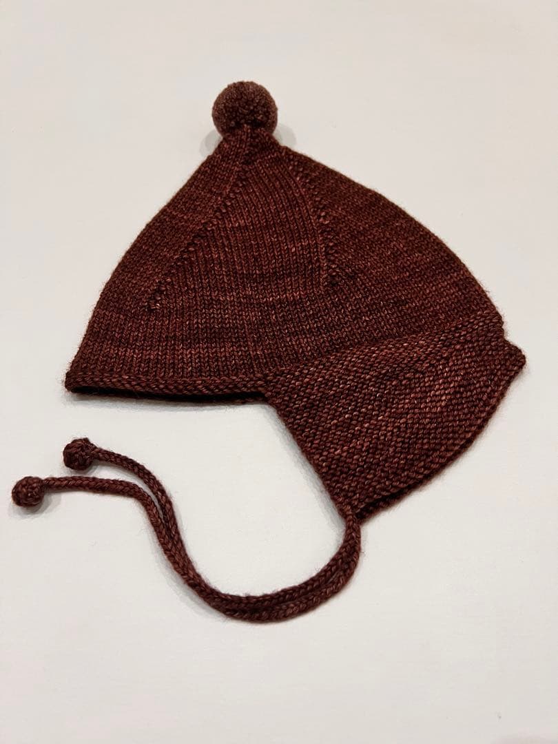 misha&puff pointy hat ニット帽　ポインティ　2-4Y