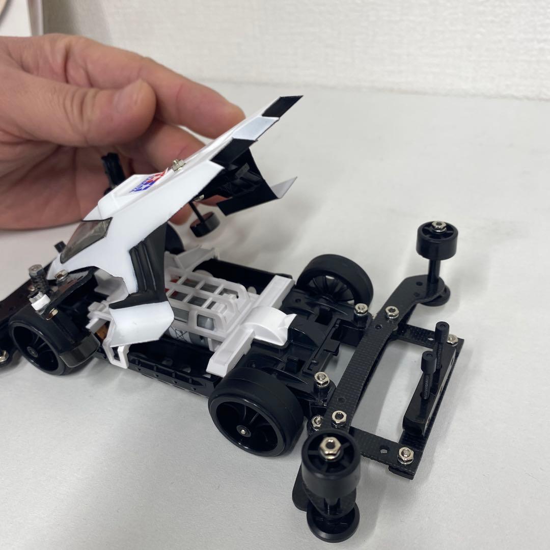 ミニ四駆セット タミヤ収納ボックス付き　MSフレキ提灯