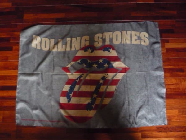 ローリングストーンズ特大ポスター（布）　※ロック　アメカジ