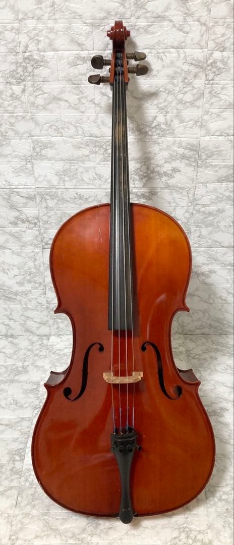 【ヴィンテージ】SUZUKI 虎杢 高級チェロ No.72 4/4 1974年製