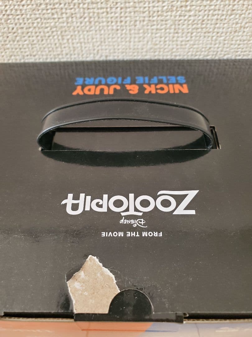 ズートピア　Happyくじ　A賞　ニック&ジュディセルフィーフィギュア