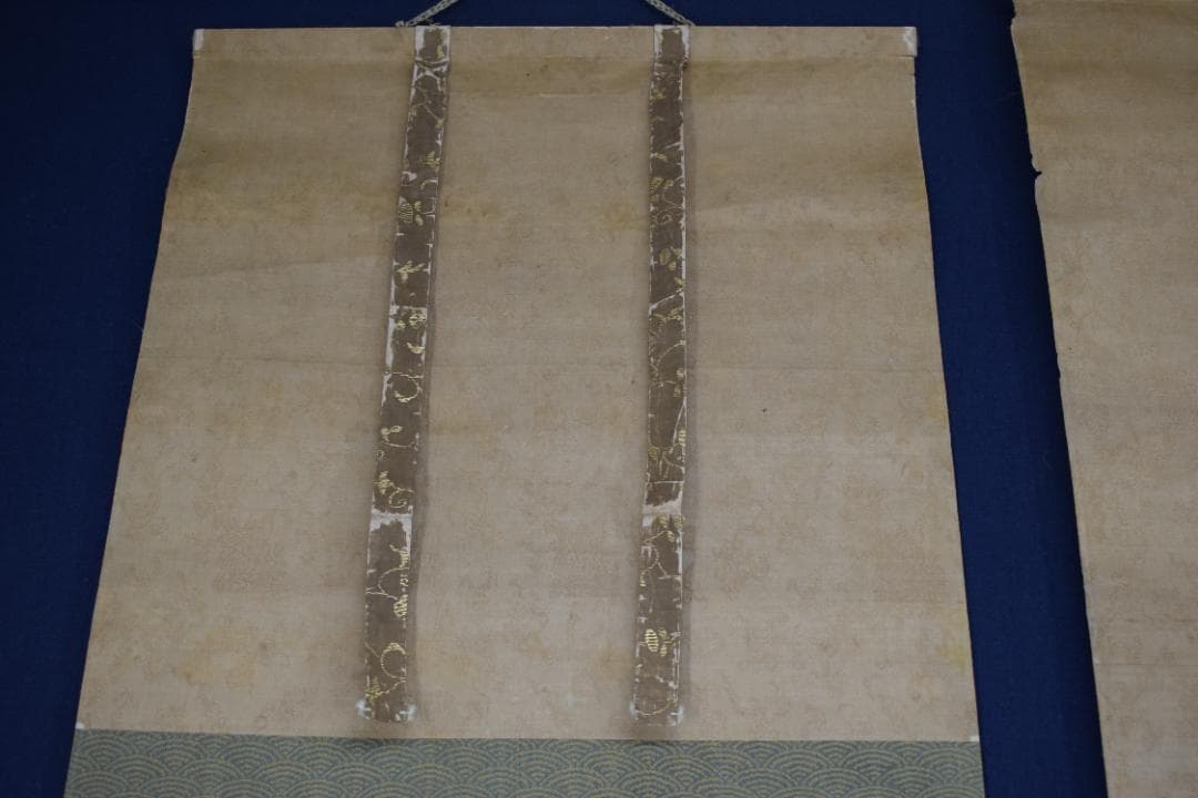 【真作】狩野探幽/達磨図カワセミ図セキレイ図三幅対/掛軸☆宝船☆Y-483　JM