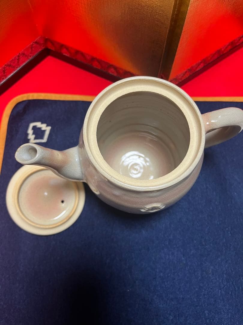 小笠原流煎茶　萩焼　水差し、香炉、香合　セット