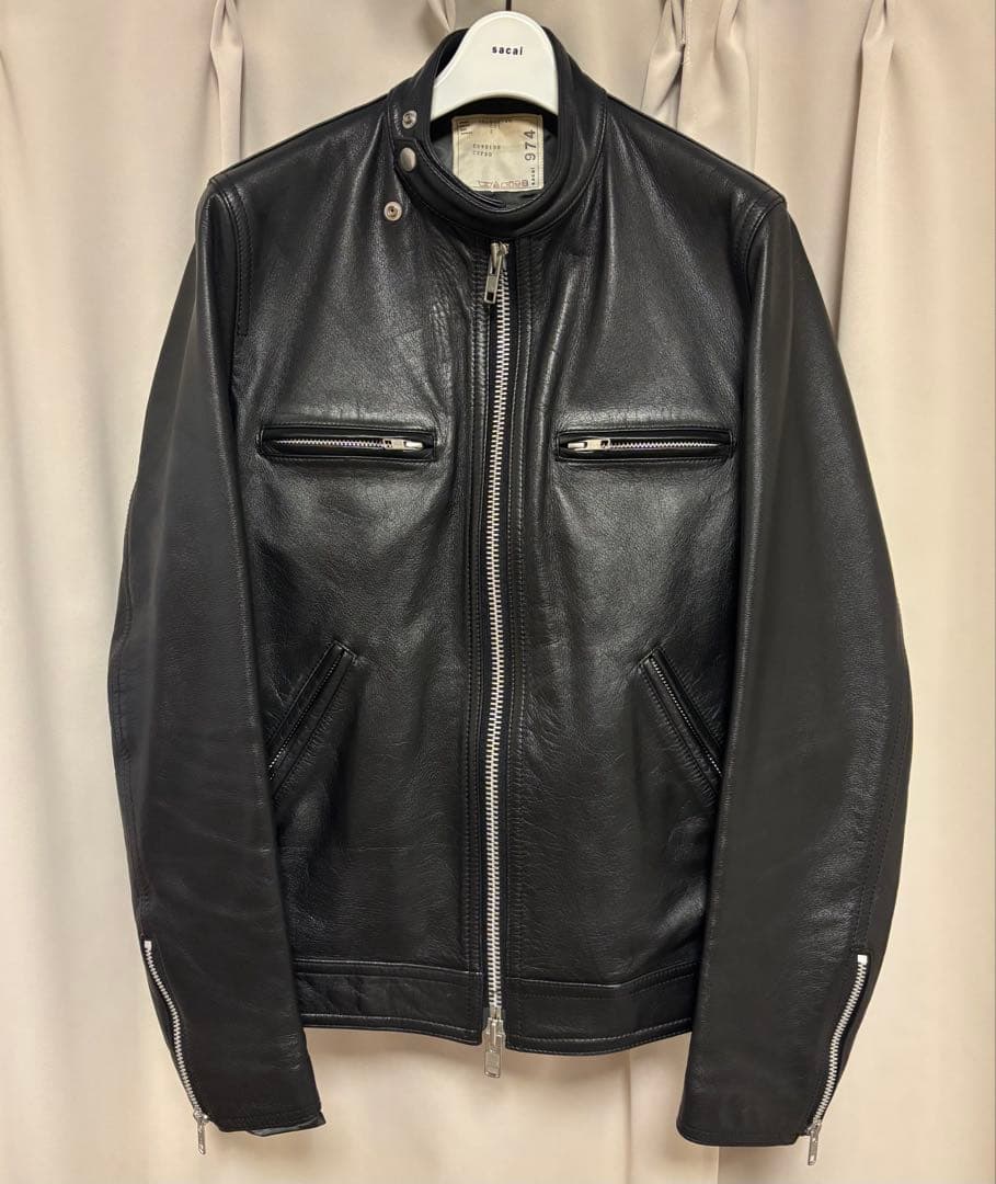 sacai 16SS 変形ライダースジャケット
