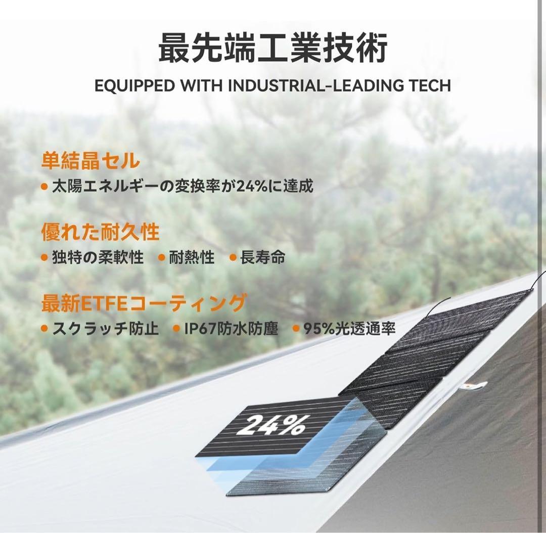 ポータブル電源 300W ソーラーパネル付177Wh