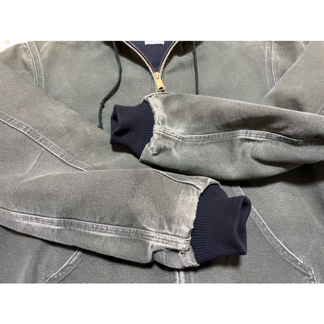 90s Carhartt アクティブジャケット モス グリーン カーハート