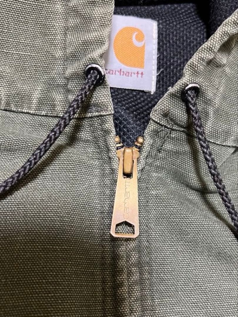 90s Carhartt アクティブジャケット モス グリーン カーハート