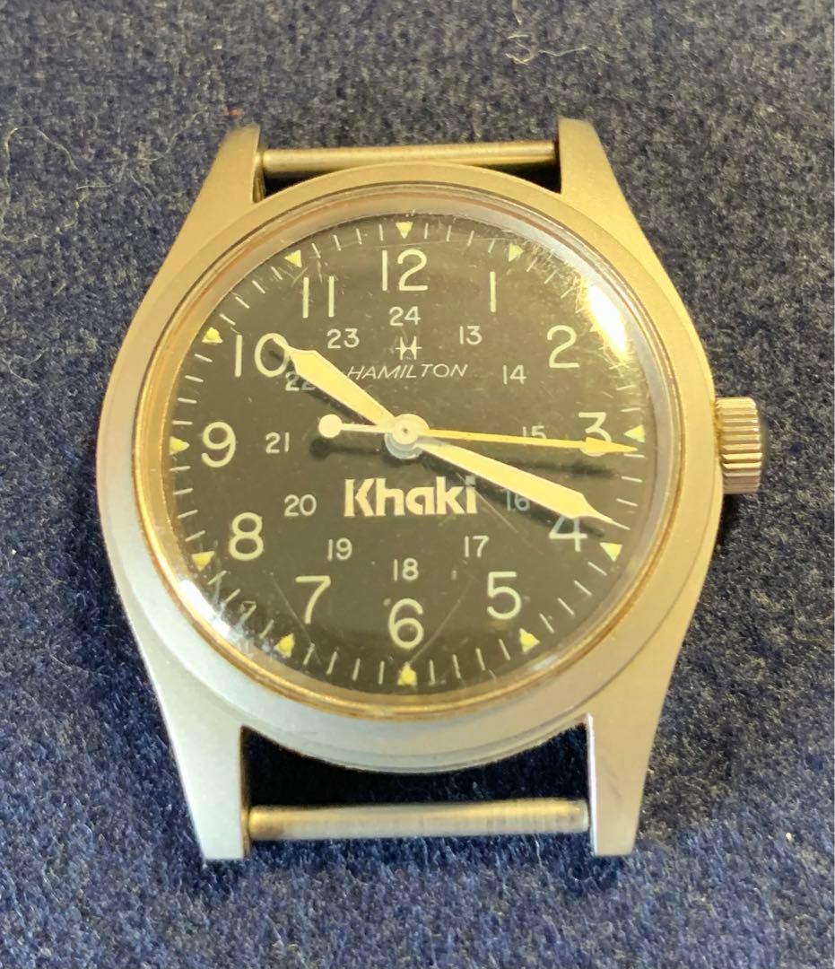ハミルトン　カーキ　ミリタリー腕時計