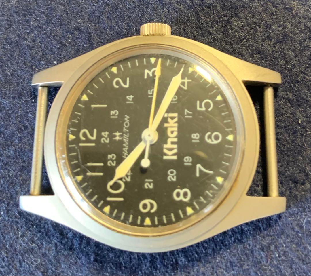 ハミルトン　カーキ　ミリタリー腕時計