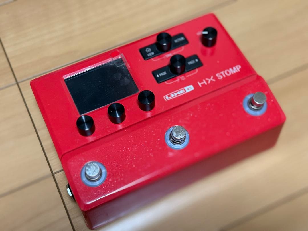 ギター LINE6 HX STOMP limited edition RED