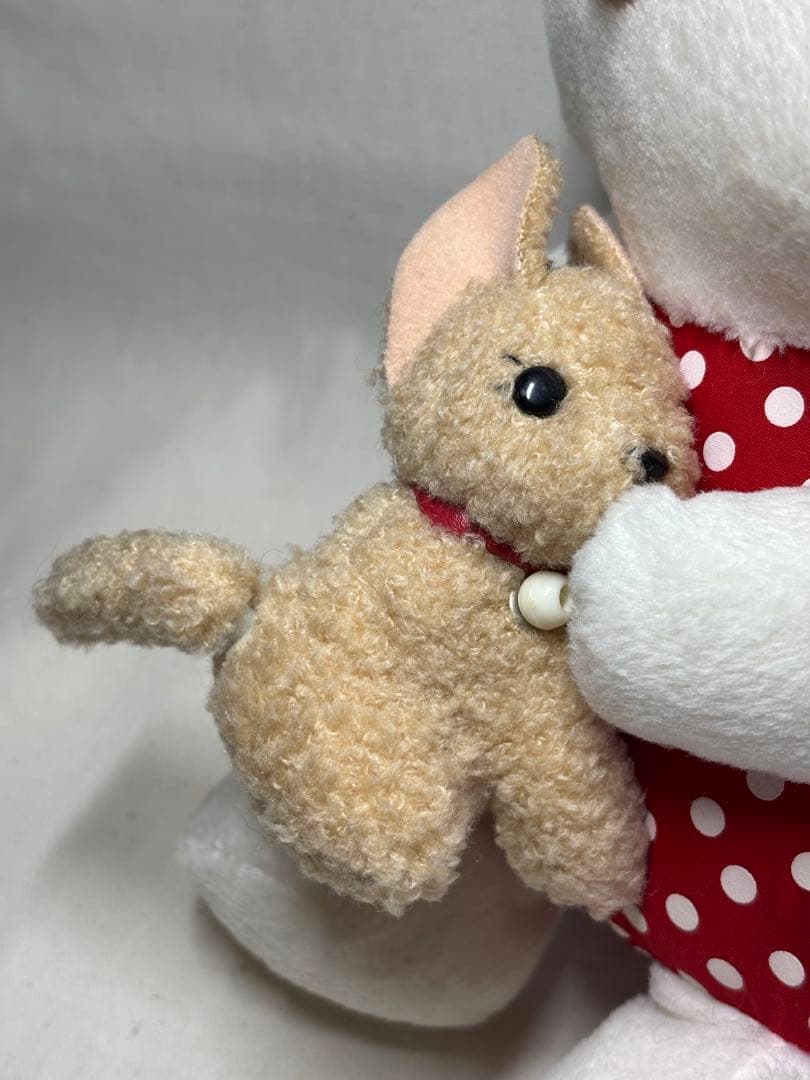 ラブリードッグしっぽフリマスコット ハローキティ サンリオ ぬいぐるみ