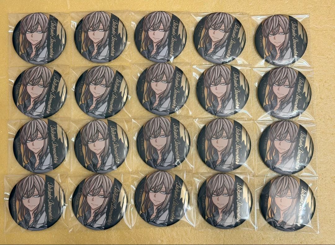 桃源暗鬼 マンガ展 メタリック 缶バッジ 桃寺 神門