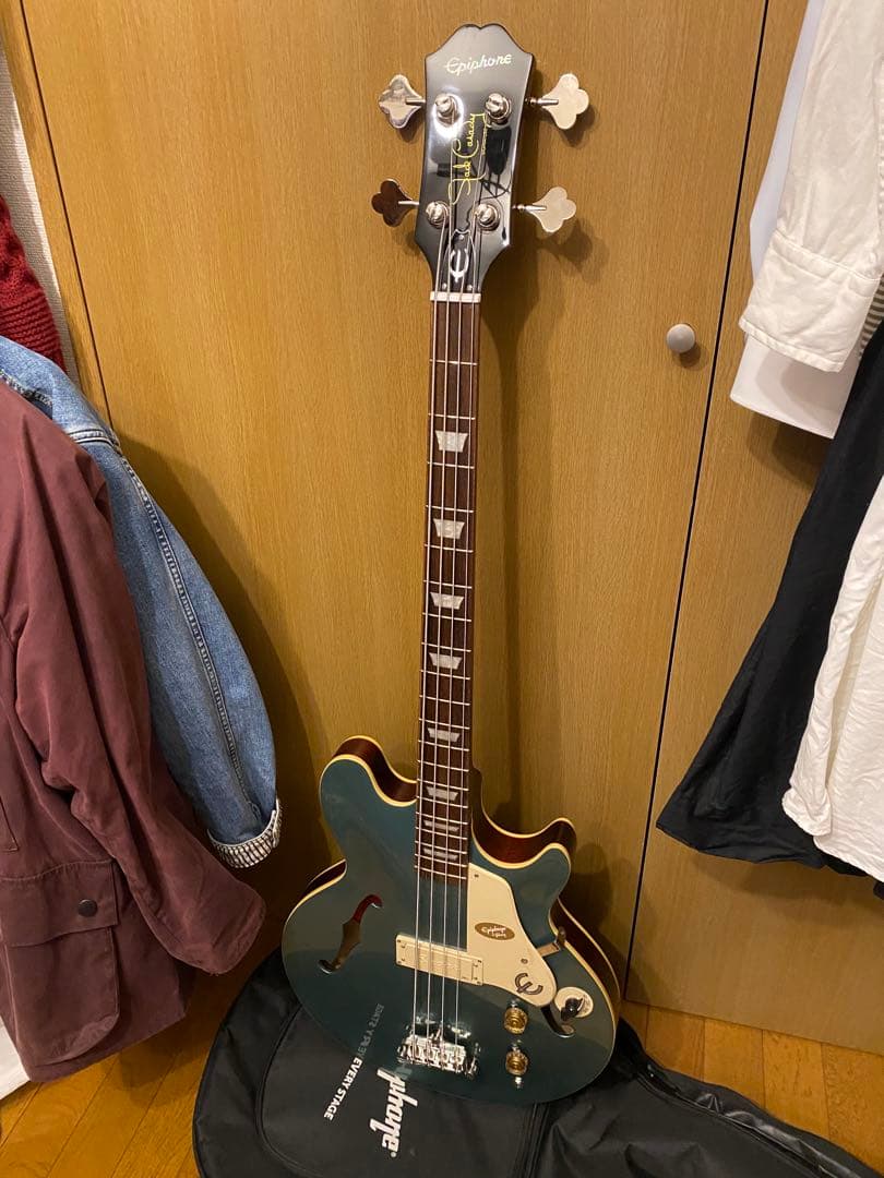 [未使用品]Epiphone セミアコ　ベース　シグネイチャーモデル