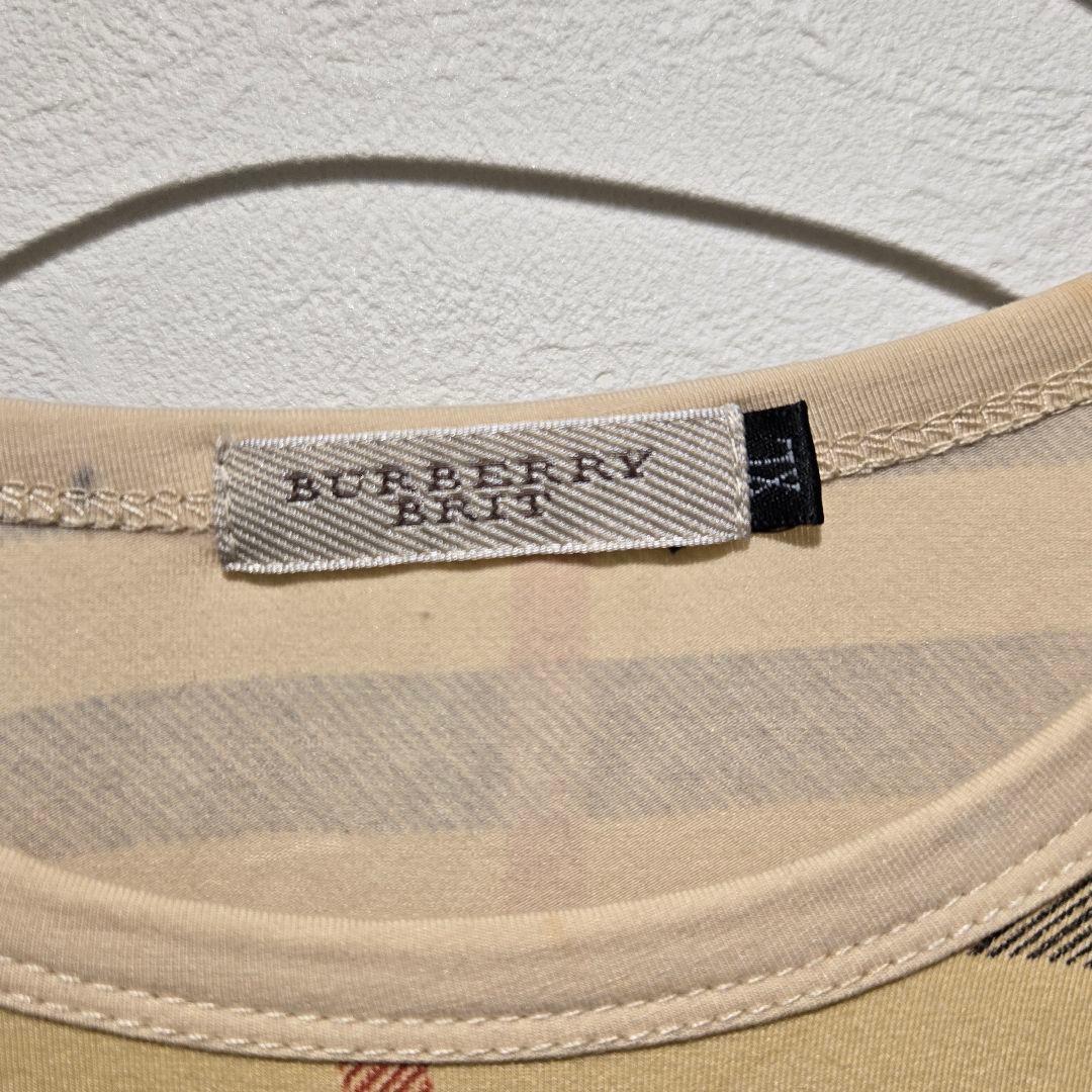 バーバリー（Burberry）馬上の騎士ロゴ & バーバリーチェック イタリア製