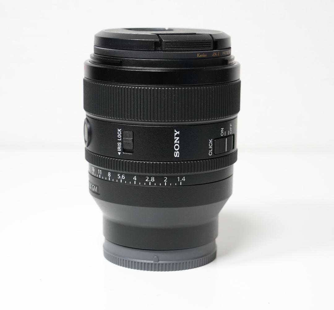 美品★ソニー FE50mm F1.4 GM 単焦点レンズ 保護フィルター付