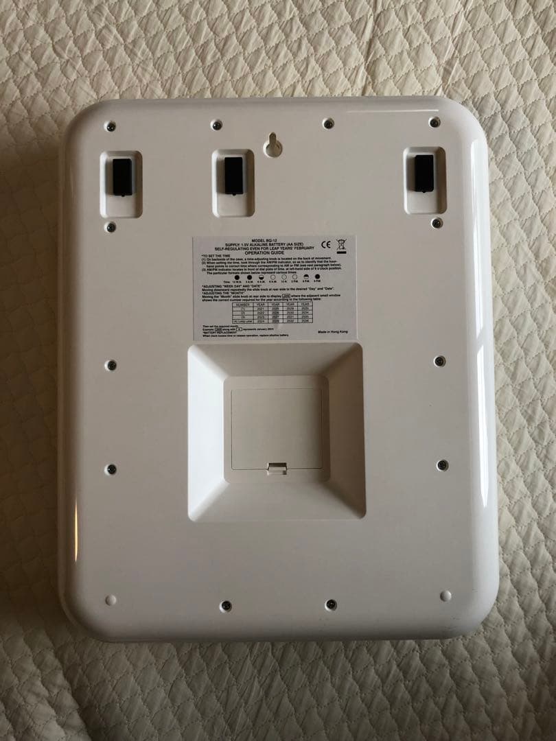 TWEMCO トゥエンコ BQ-12 パタパタ　掛け時計