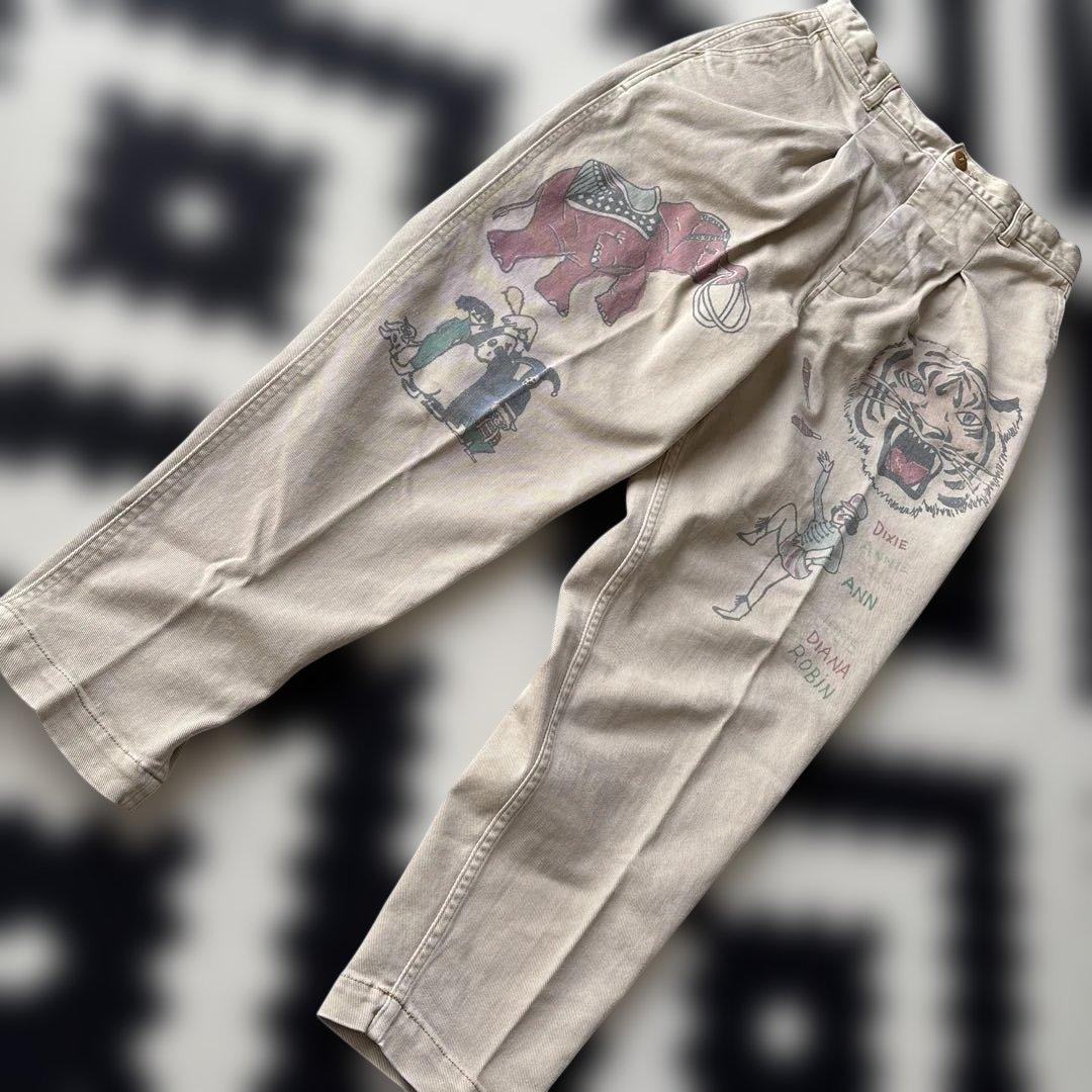 gotohollywood 01 サーカスパンツ　ベージュ