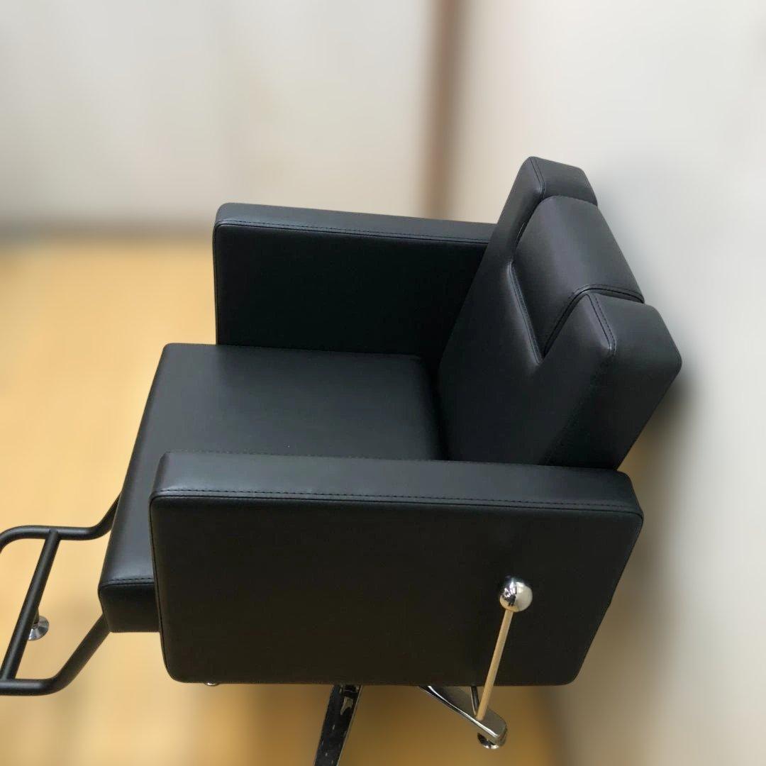 美品 バックシャンプー用 油圧昇降 ブラック 美容室 ヘッドスパ 112930