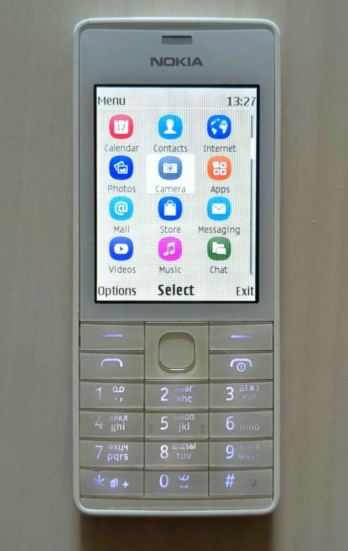 【フィーチャーフォン】Nokia 5152 Dual SIM ノキア ロシア語