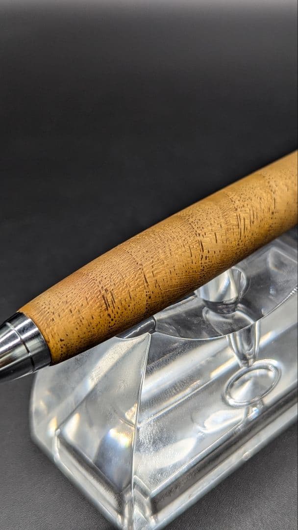 268ペン工房翌檜　御蔵島金桑　木軸シャーペン　木軸ボールペン