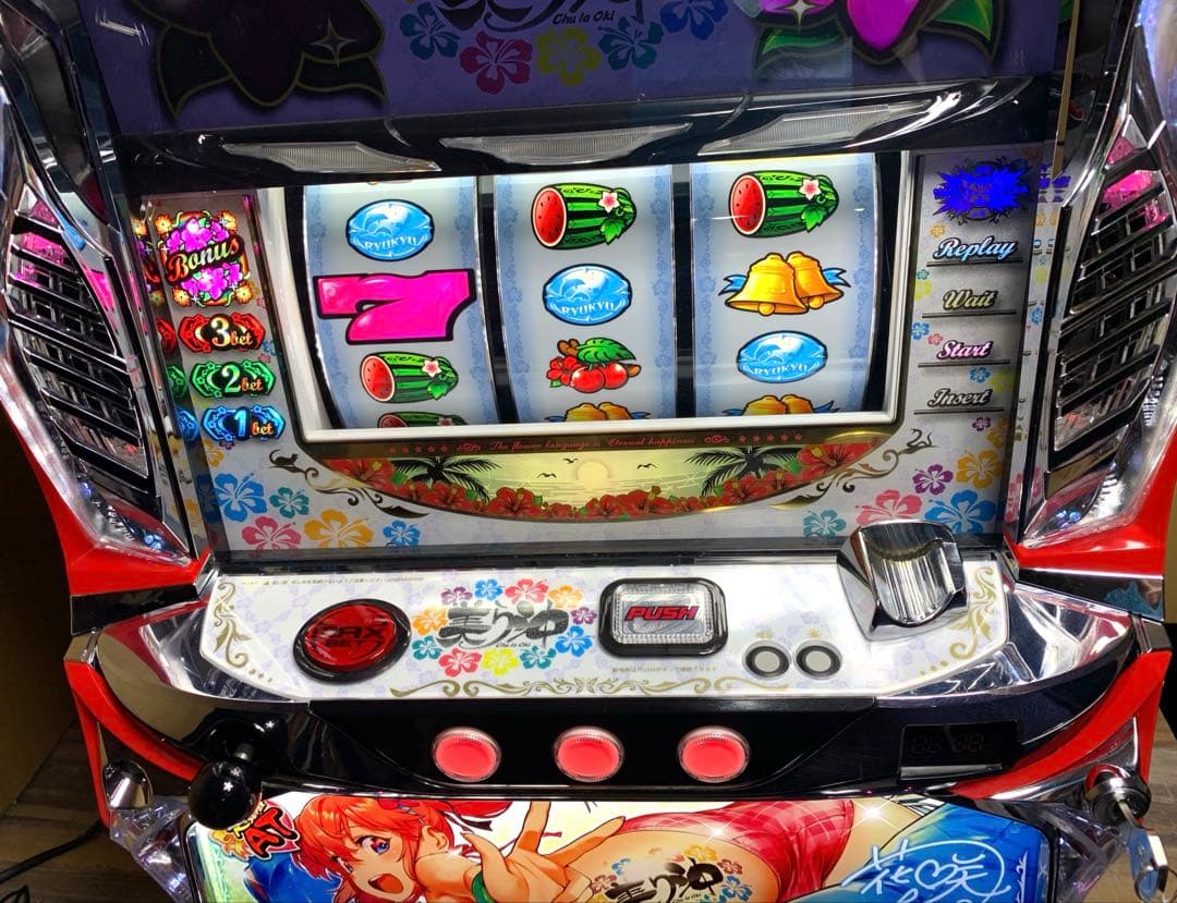 6号機 美ら沖 七匠 不要機 2019年 パチスロ実機