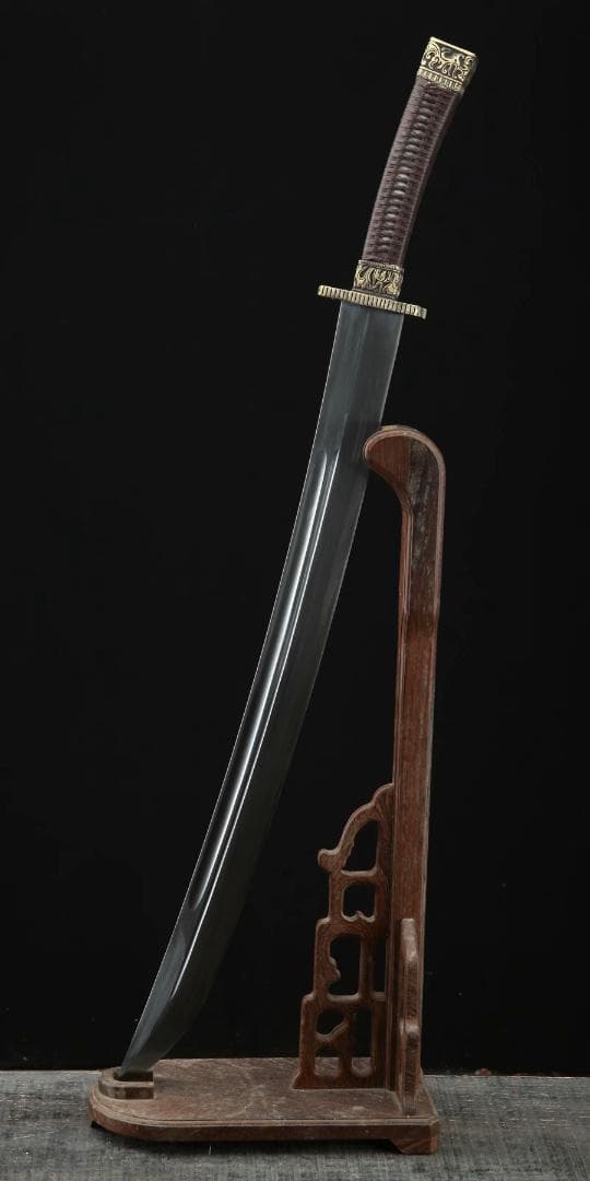 屠竜大刀 日本刀 模造刀 居合刀 武士道 武蔵 鑑賞用 手鍛造打