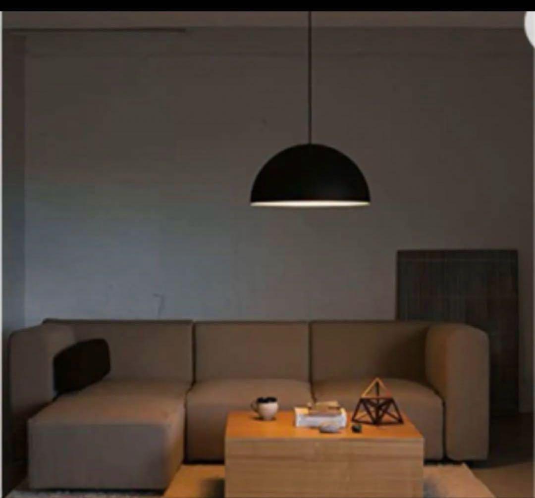 新品　無印良品　ペンダントライト　半球MJ-PH35A-BK 深澤直人MUJI