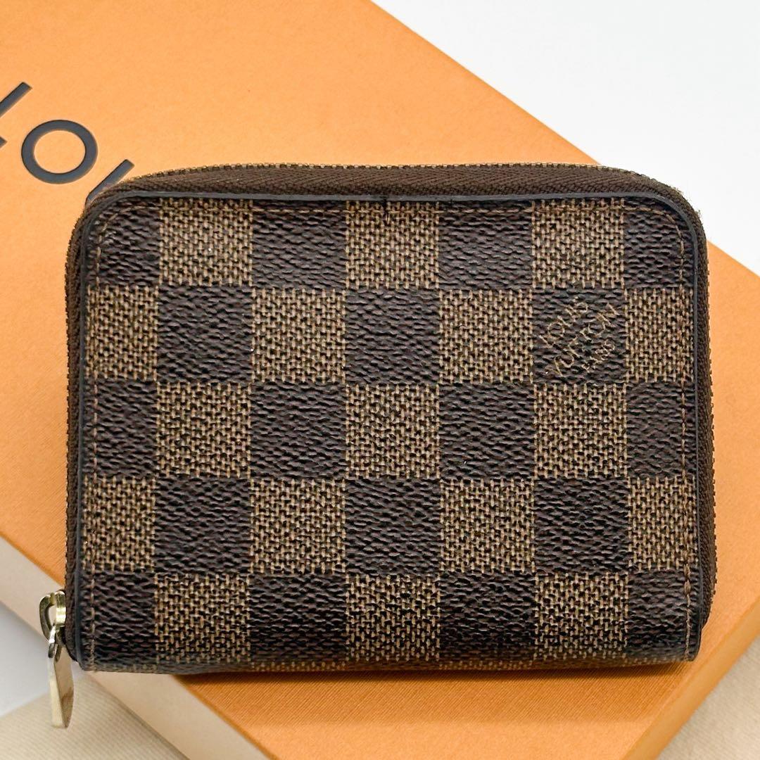 ルイヴィトン ジッピーパース ダミエ ケース 小銭入れ コンパクト