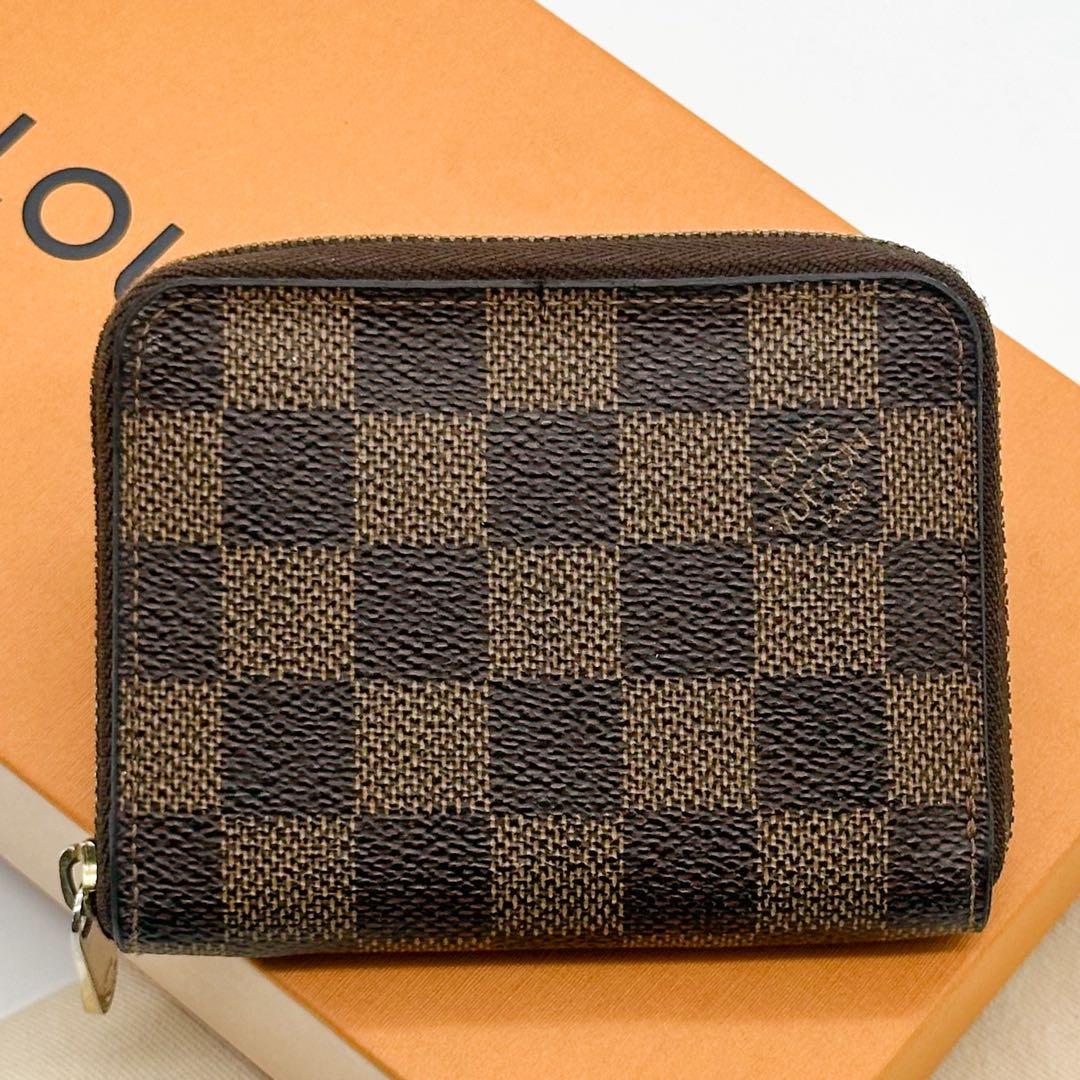 ルイヴィトン ジッピーパース ダミエ ケース 小銭入れ コンパクト