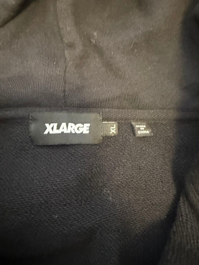 ほぼ新品XLARGE ブラック XLラインストーン
