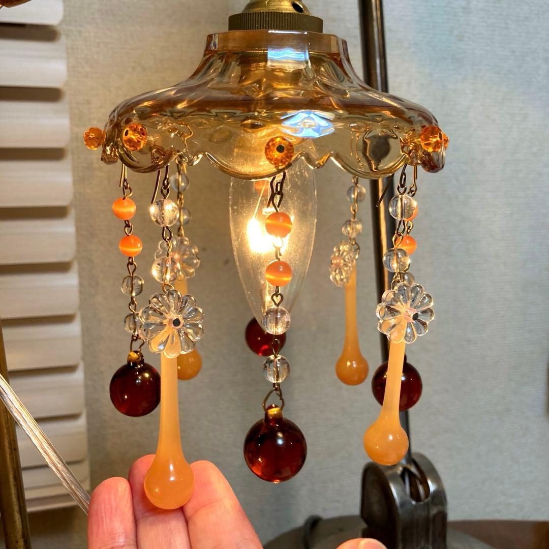 （専用）ミニシャンデリア　（冬）　1920年　フランスアンティーク