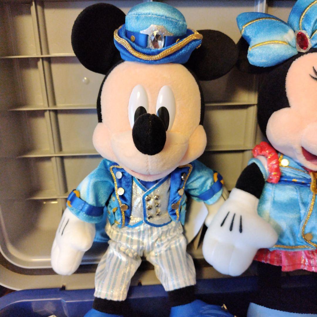 ミッキー&ミニー ぬいぐるみセット ディズニーシー15周年スペシャルグッズ